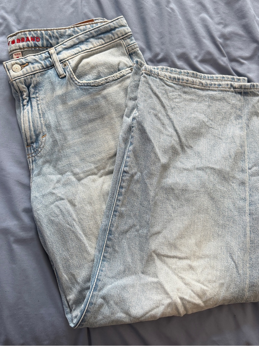 Lucky Brand Light Blue baggy jeans ankle length